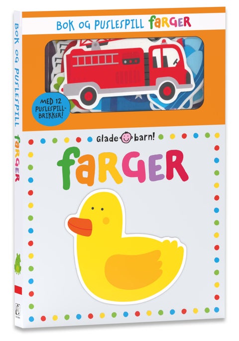 Farger - bok og puslespill