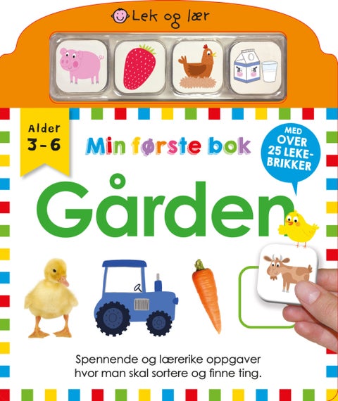 Gården - spennende og lærerike oppgaver hvor man skal sortere og finne ting