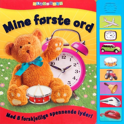 Mine første ord - med 8 forskjellige spennende lyder!