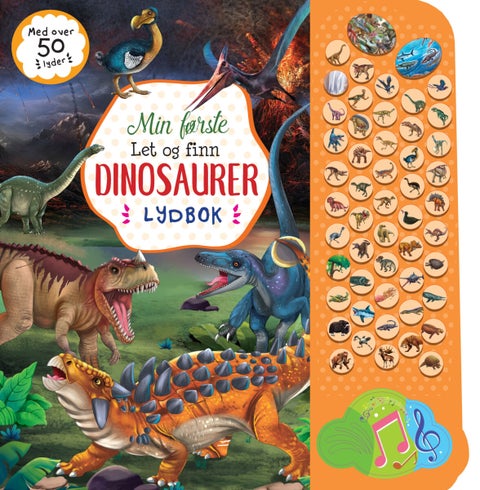 Dinosaurer - med over 50 lyder