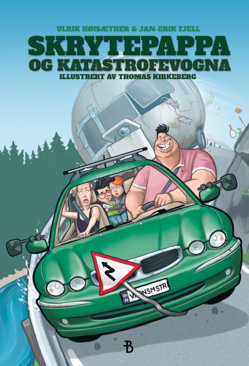 Bilde av Skrytepappa Og Katastrofevogna Av Jan-erik Fjell, Ulrik Høisæther