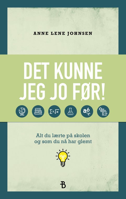 Det kunne jeg jo før! - alt du lærte på skolen og som du nå har glemt