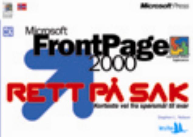 Microsoft FrontPage 2000 - rett på sak : korteste vei fra spørsmål til svar