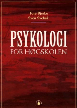 Psykologi for høgskolen