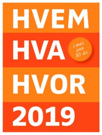 Hvem hva hvor 2019