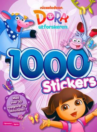 Dora utforskeren - 1000 stickers og over 50 oppgaver og aktiviteter