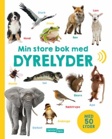 Min store bok med dyrelyder - med 50 lyder