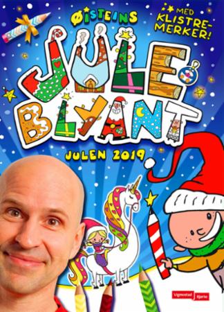 Øisteins juleblyant. Julen 2019. Med klistremerker! - julen 2019