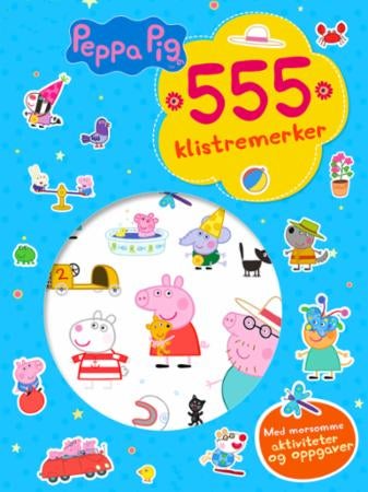 Peppa Gris - 555 klistremerker