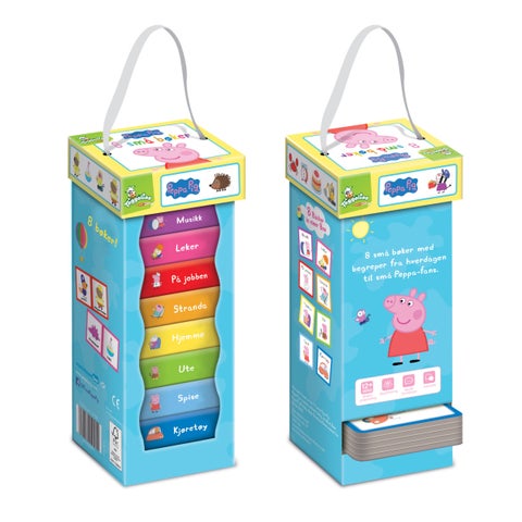 Peppas første boktårn