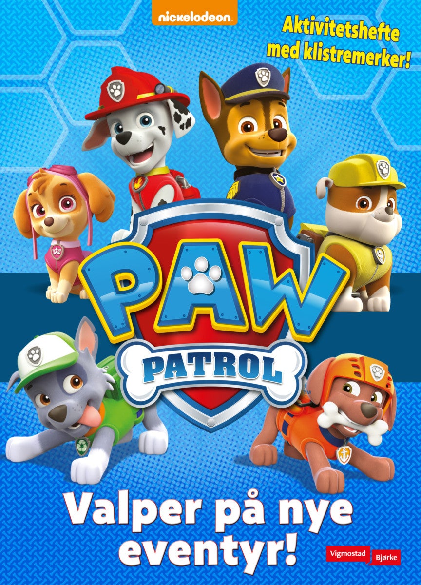 Valper på nye eventyr. Aktivitetshefte med klistremerker - aktivitetshefte med klistremerker