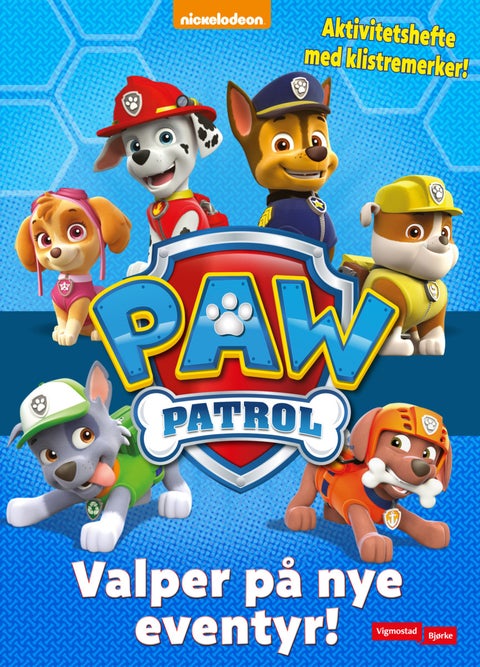 Valper på nye eventyr. Aktivitetshefte med klistremerker - aktivitetshefte med klistremerker