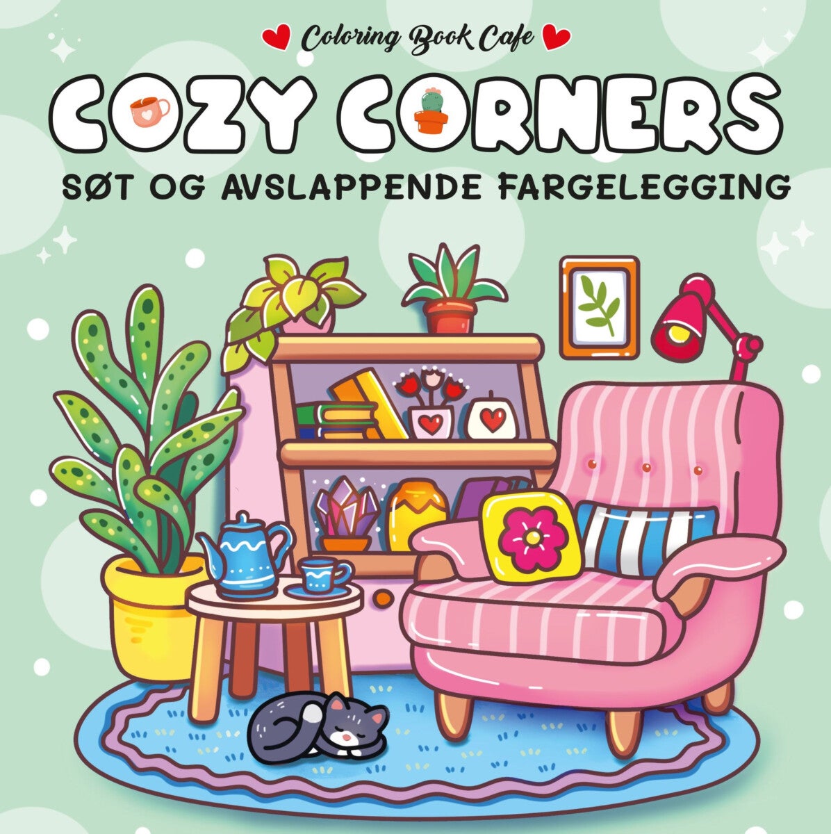 Cozy corners - søt og avslappende fargelegging