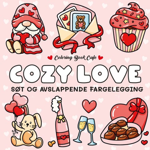 Cozy love - søt og avslappende fargelegging