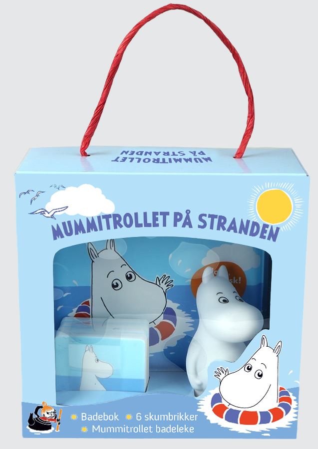 Mummitrollet på stranden