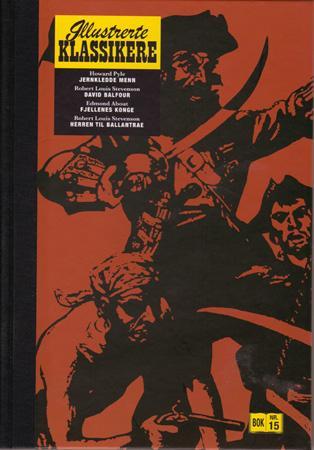 Jernkledde menn ; David Balfour ; Fjellenes konge ; Herren til Ballantrae