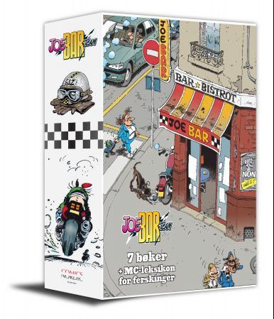 Joe Bar Team - 7 bøker + MC-leksikon for ferskinger