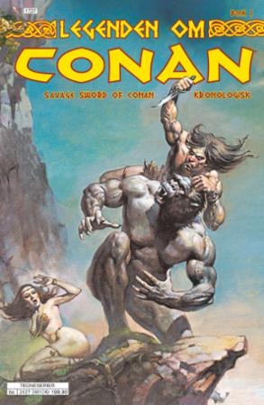 Legenden om Conan - Bok 1 : Savage sword of Conan kronologisk