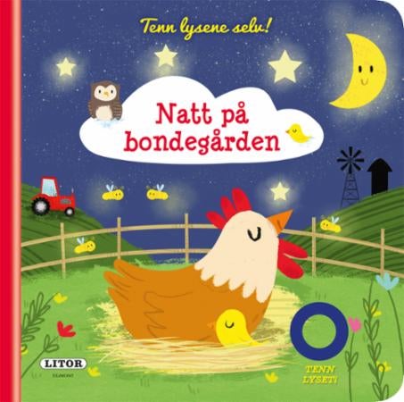 Natt på bondegården - tenn lysene selv!