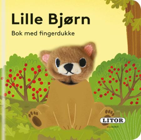 Lille bjørn - bok med fingerdukke