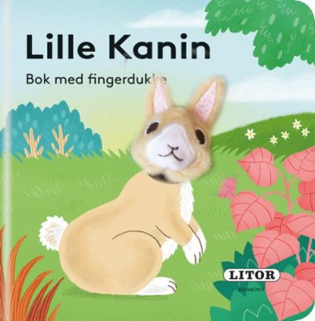 Lille kanin - bok med fingerdukke
