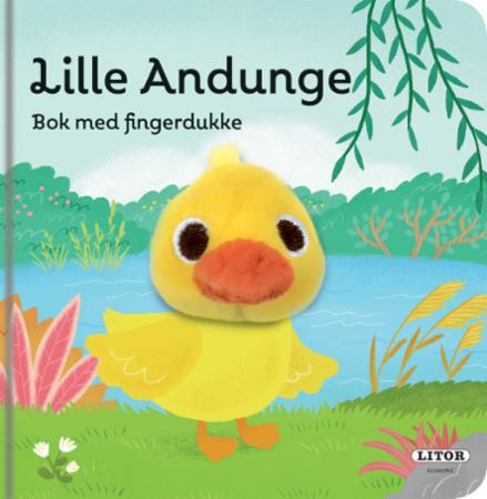 Lille andunge - bok med fingerdukke