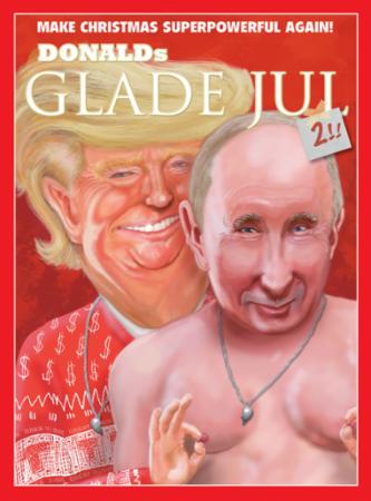 Donald Trumps glade jul - 2