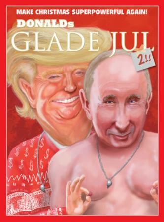 Donald Trumps glade jul - 2