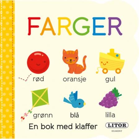 Farger - en bok med klaffer