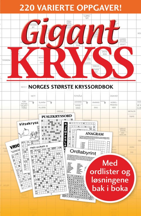 Gigantkryss 4 - Norges største kryssordbok