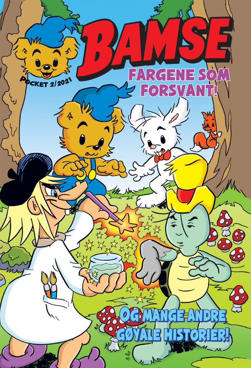 Bamse - fargene som forsvant! : og mange andre gøyale historier!