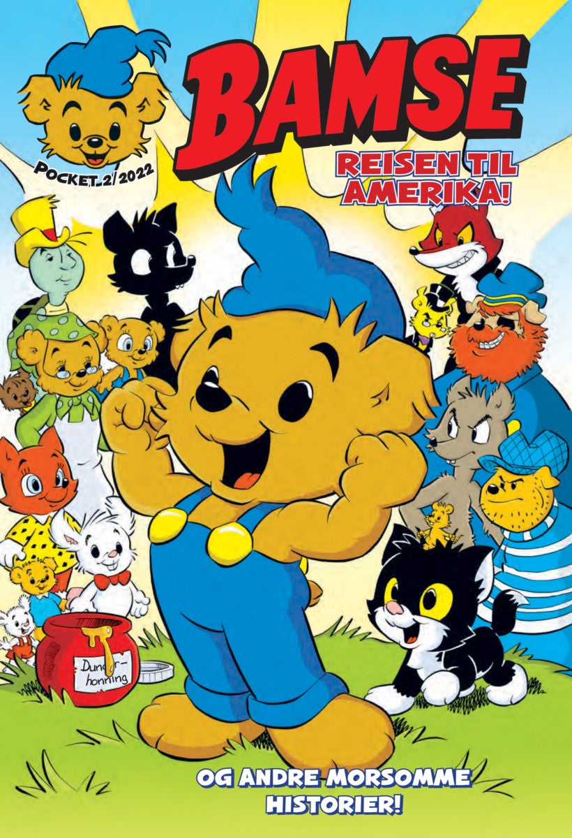 Bamse - reisen til Amerika! : og andre morsomme historier