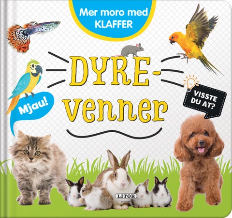 Dyrevenner - mer moro med klaffer