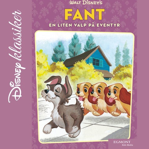 Fant - en liten valp på event