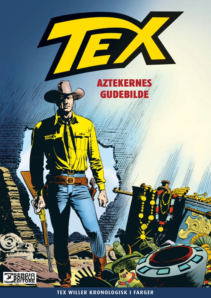 Aztekerens gudebilde - den komplette historien i farger