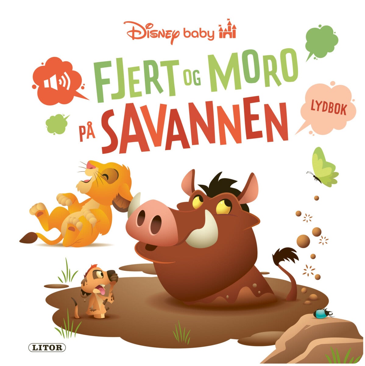 Fjert og moro på savannen