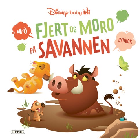 Fjert og moro på savannen