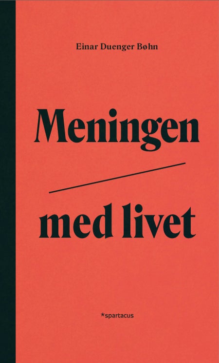 Bilde av Meningen Med Livet Av Einar Duenger Bøhn