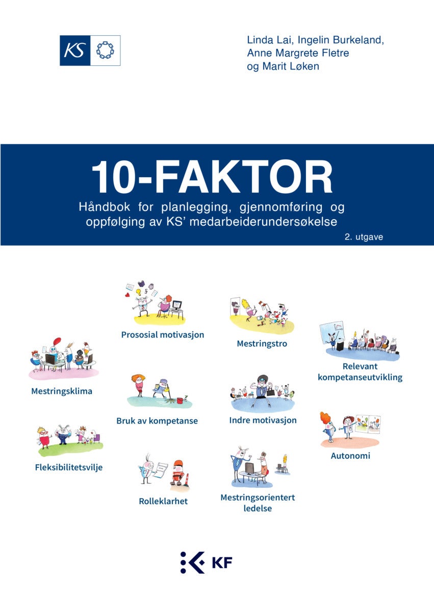 Bilde av 10-faktor Av Ingelin Burkeland, Anne Margrete Fletre, Linda Lai, Marit Løken