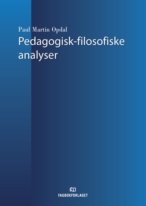 Pedagogisk-filosofiske analyser