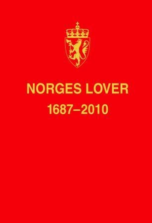 Norges lover 1687-2010