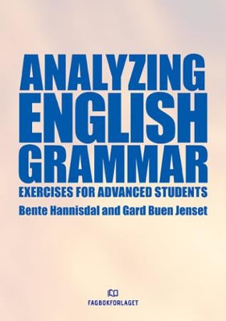 Analyzing english grammar - exercises for advanced students