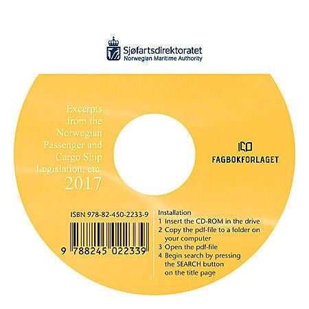 Excerpts from the Norwegian passenger and cargo ship legislation etc. 2017