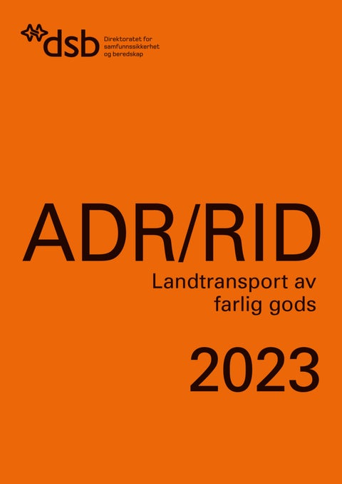 ADR/RID - landtransport av farlig gods 2023