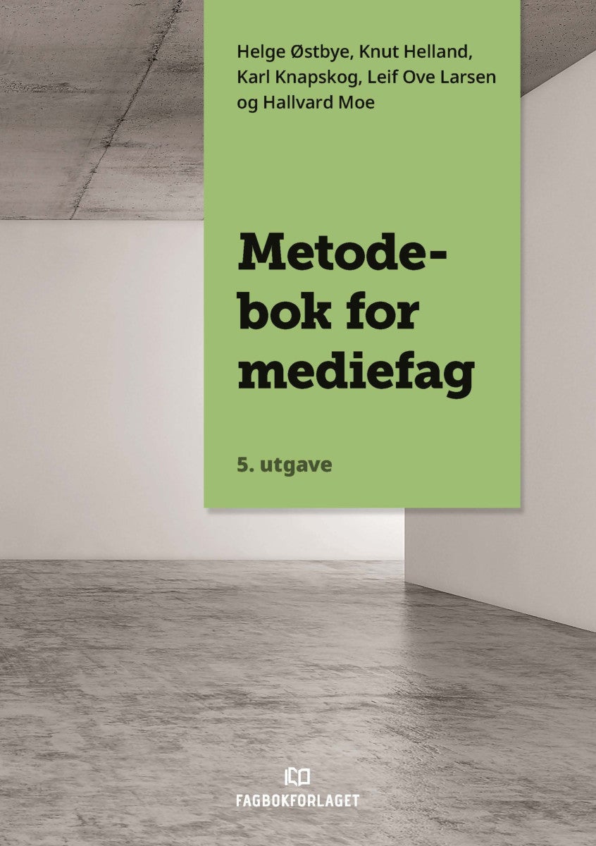 Bilde av Metodebok For Mediefag Av Knut Helland, Karl Knapskog, Leif Ove Larsen, Hallvard Moe, Helge Østbye