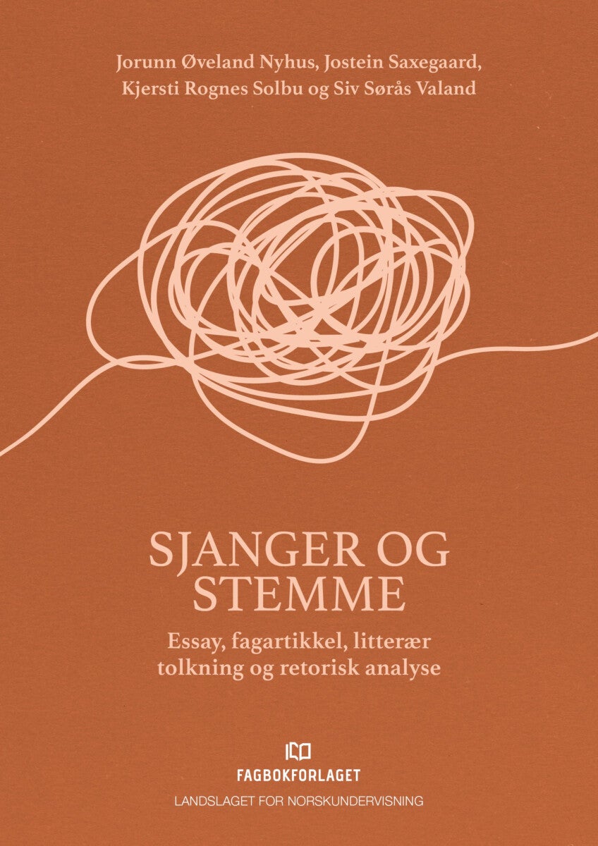 Sjanger og stemme - essay, fagartikkel, litterær tolkning og retorisk analyse