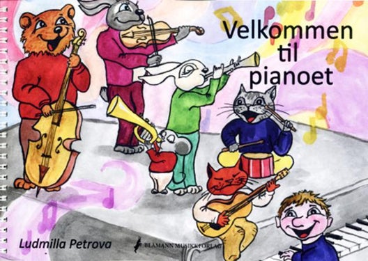 Velkommen til pianoet - pianoskole for barn : bok 1