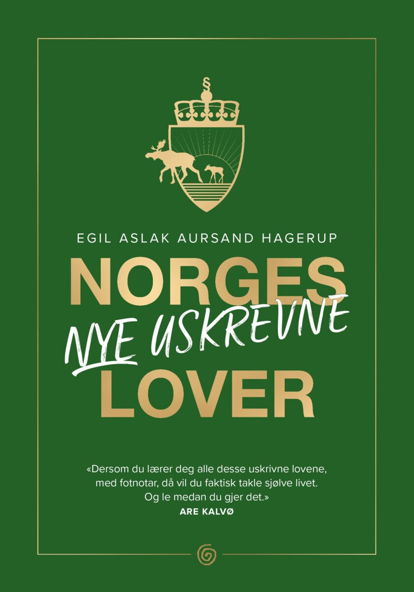 Bilde av Norges Nye Uskrevne Lover Av Egil Aslak Aursand Hagerup - Signert