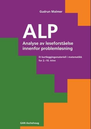 ALP - analyse av leseforståelse innefor problemløsning : et kartleggingsmateriell i matematikk for 2. - 10