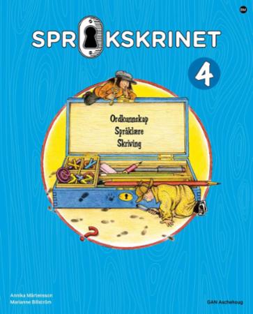 Språkskrinet 4 - ordkunnskap, språklære, skriving